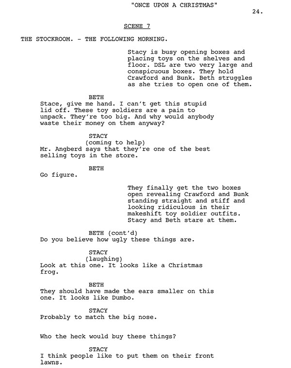 Stacy And Beth Script Sample