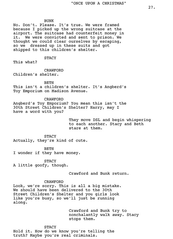 Stacy And Beth Script Sample